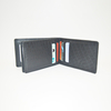 Black Crocodile Clutch Wallet Bifold Wallet Credit Card Holder for Women Men