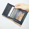 Men Slim Wallet Minimalist Bifold Design with ID Window in Gift Box