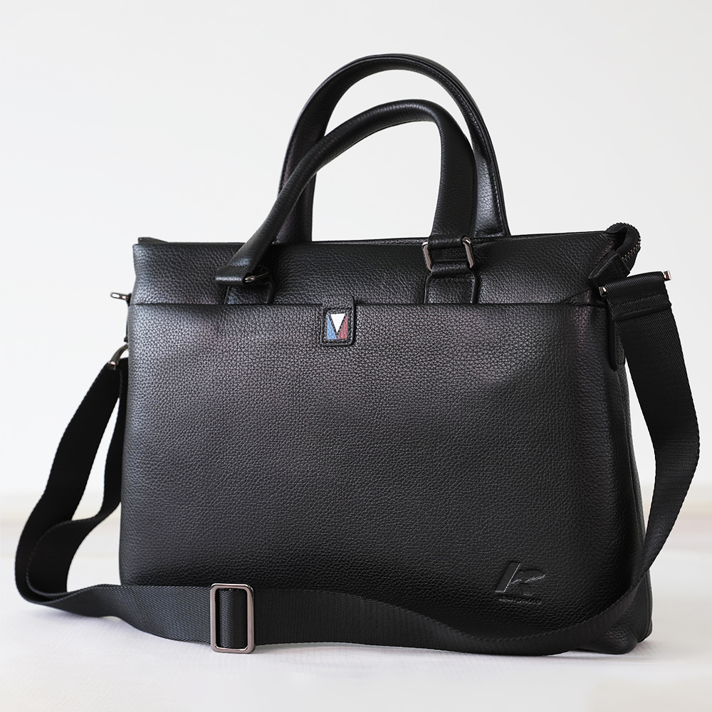 Leather Briefcase 15.5 Inch Laptop Messenger Bags for Men And Women Best Office School College Briefcase Satchel Bag