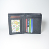 Mens Women Leather Zipper Pocket Card Cash Holder Organizer Wallet
