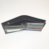 Black Thick Crocodile Clutch Wallet Credit Card Holder with Zipper Pocket Handbag