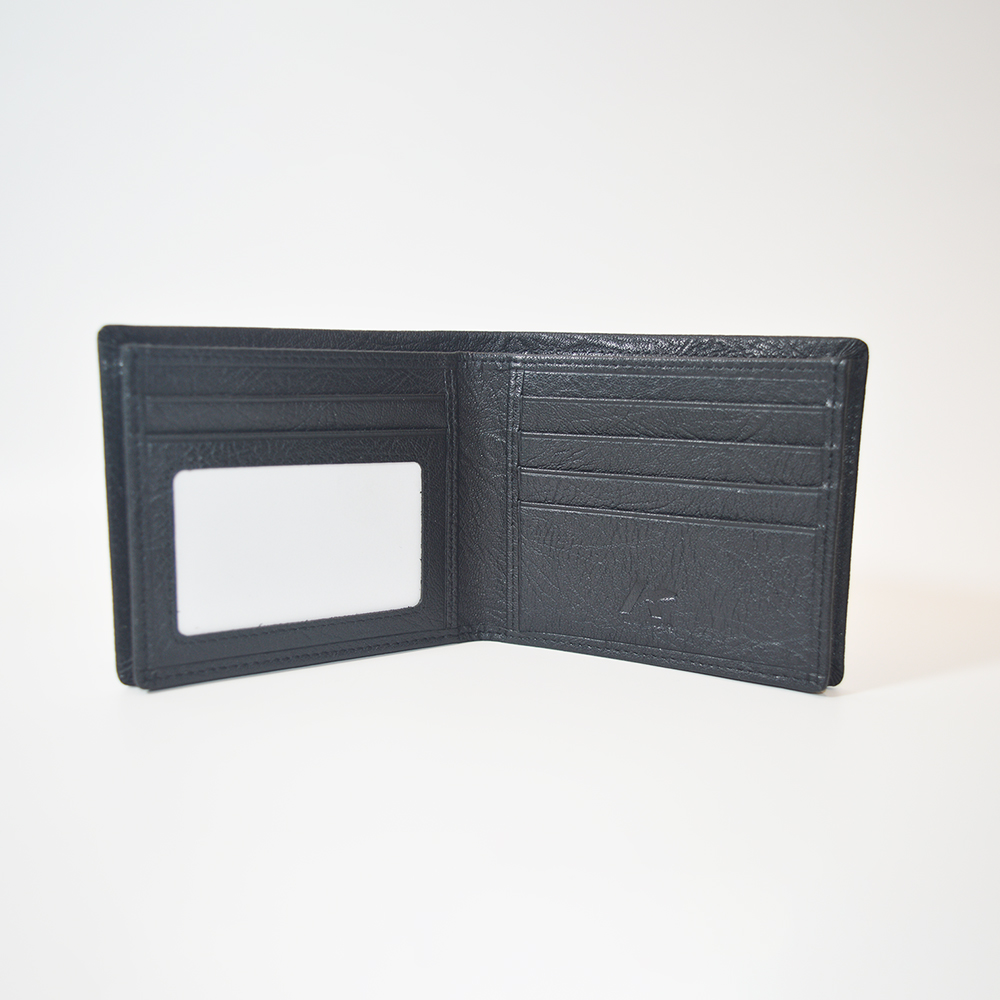 Slim Minimalist Wallet for Men Women Bifold Design Short Bifold Leather Wallet Checkbook Wallet