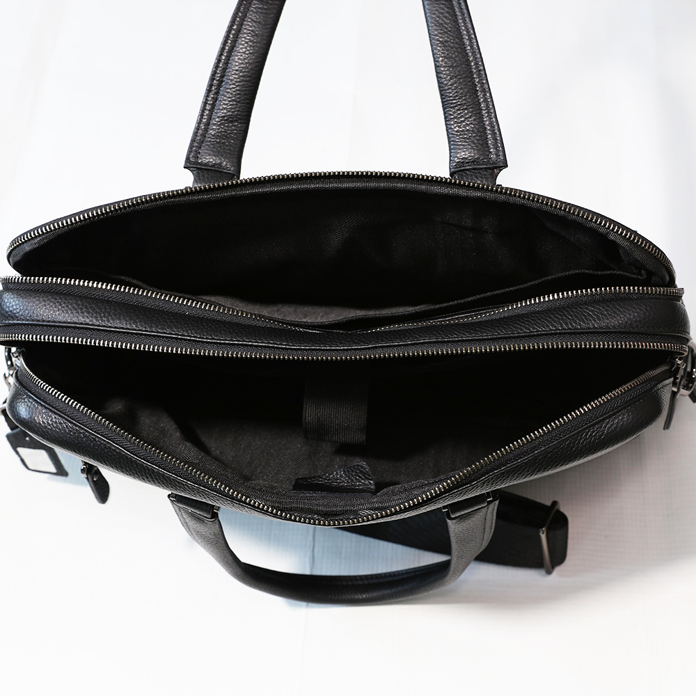 Men's Real Leather Messenger Bag 16 Inches Laptop Briefcase Business Satchel Computer Handbag Shoulder Bag