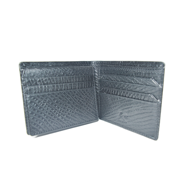 Slim Minimalist Black Wallet for Men Women Leather Bifold Front Pocket Credit Card Holder including Gift Box