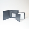 Men Bifold Wallet Real Leather Slim Wallet with Removable Card Sleeve Handbag