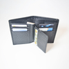 Short Bifold Leather Wallet Multi-Card Holder Purse with ID Windows