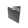 Black Crocodile Clutch Wallet Slim Minimalist Bifold Wallet with 4 Card Slots Cash Pockets