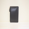 Black Ultra Soft Bifold Multi Card Case Holder Purse Wallet with Zipper Pocket