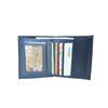 Men Slim Wallet Minimalist Bifold Design with ID Window in Gift Box