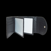 Multi-Card Small Bifold Wallet Black Crocodile Credit Card Holder Clutch Wallet