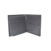 Brown Leather Wallet Slim Minimalist Bifold Wallet for Men Women Flip Up ID Window Credit Card Holder including Gift Box