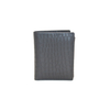Men Multi-Card Short Black Crocodile Clutch Wallet