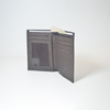 Bifold Real Leather Wallet Brown Ostrich Leather Wallet for Card Cash Holder
