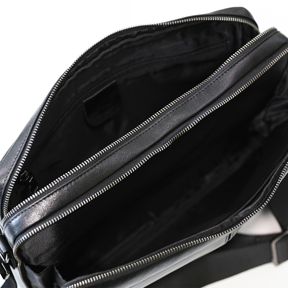 Vintage Leather Briefcase for Men Laptop Computer Case Business Travel Work Messenger CrossBody Shoulder Bags