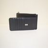 Black Ultra Soft Bifold Multi Card Case Holder Purse Wallet with Zipper Pocket