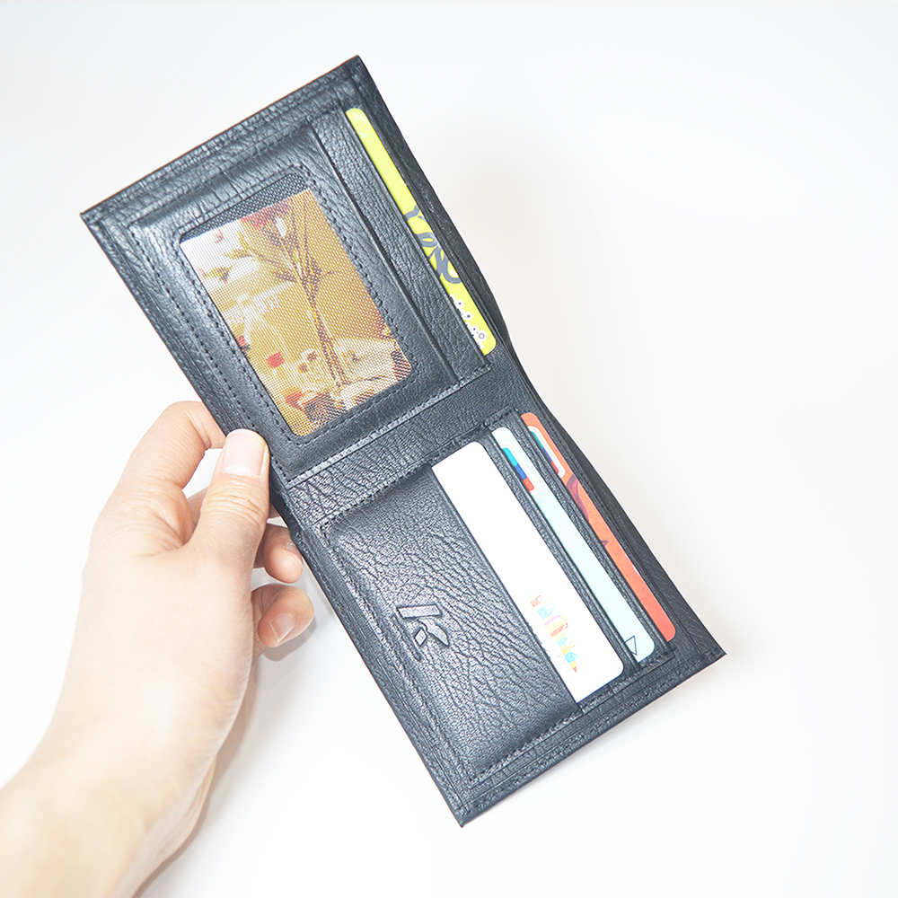 Men Women Slim Minimalist Wallet Soft Bifold Small Wallet Purse
