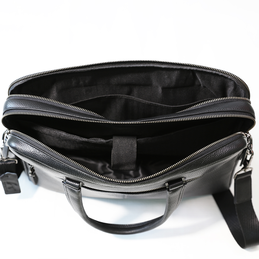Men's Real Leather Messenger Bag 16 Inches Laptop Briefcase Business Satchel Computer Handbag Shoulder Bag