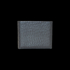 Mens Womens Ultra Slim Soft Black Ostrich Leather Minimalist Wallet