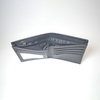 Slim Minimalist Wallet for Men Women Bifold Design Short Bifold Leather Wallet Checkbook Wallet
