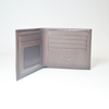 Brown Real Leather Wallet Bifold Multi Card Case Holder Purse with Gift Box