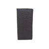 Mens Ultra Slim Profile Soft Bifold Brown Ostrich Leather Wallet for Card