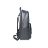 Black Leather Laptop Backpack