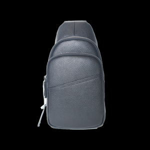 Sling Bag for Women Men Crossbody Fanny Packs Fashion Real Leather Chest Bag with Adjustable Strap