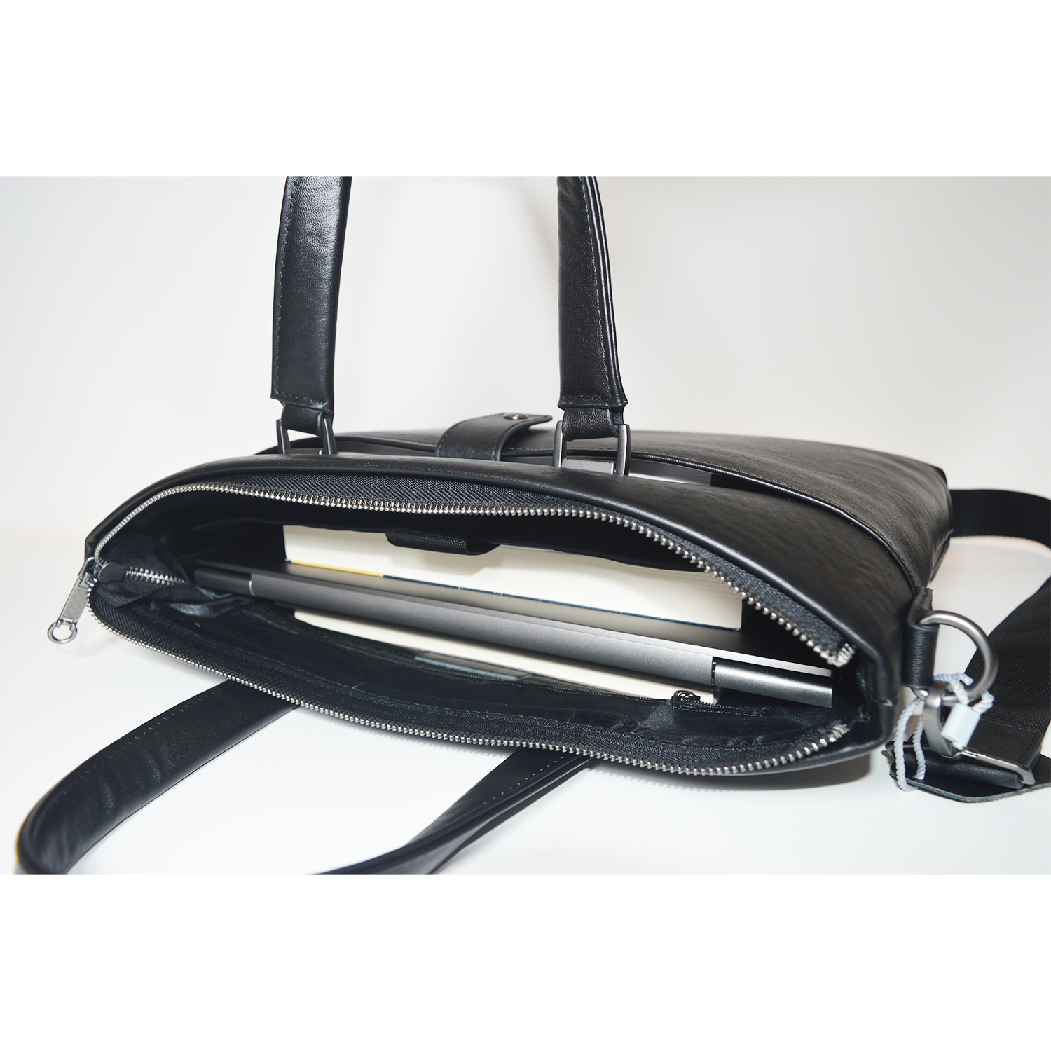 Genuine Leather Men's Bag Briefcases Laptop Briefcase Business Bags Crossbody Handbag Men's Shoulder Bag