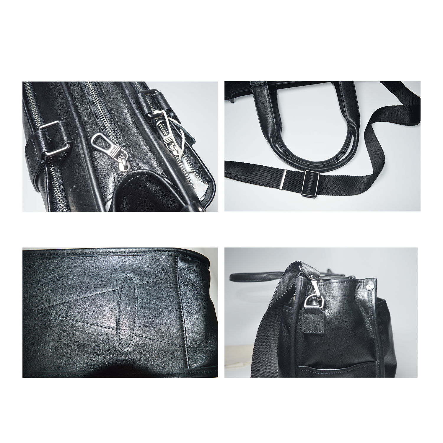 Leather Portable Weekend Travel Bag