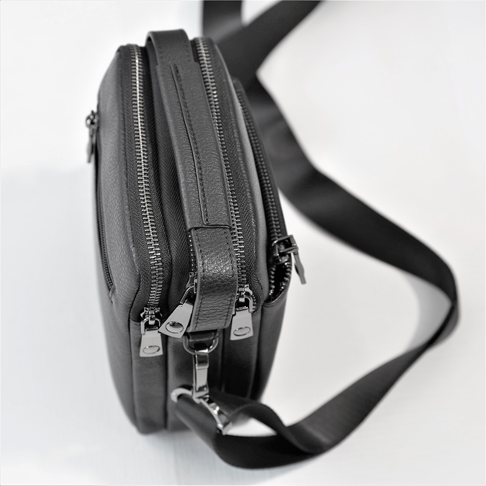 Leather Shoulder Bag for Men