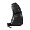 Vintage Leather Sling Bag for Men Crossbody Shoulder Chest Day Pack