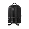 Woven Pattern Genuine Leather Backpack