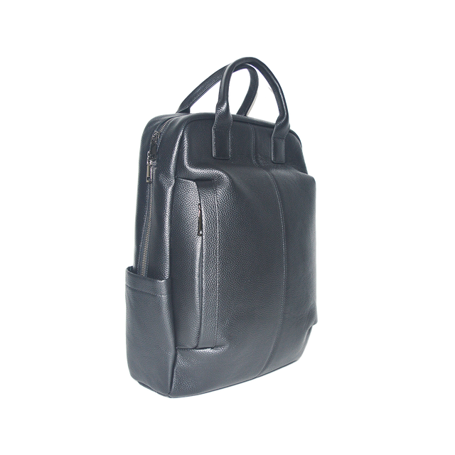 Handmade Leather Backpack with Unique Design