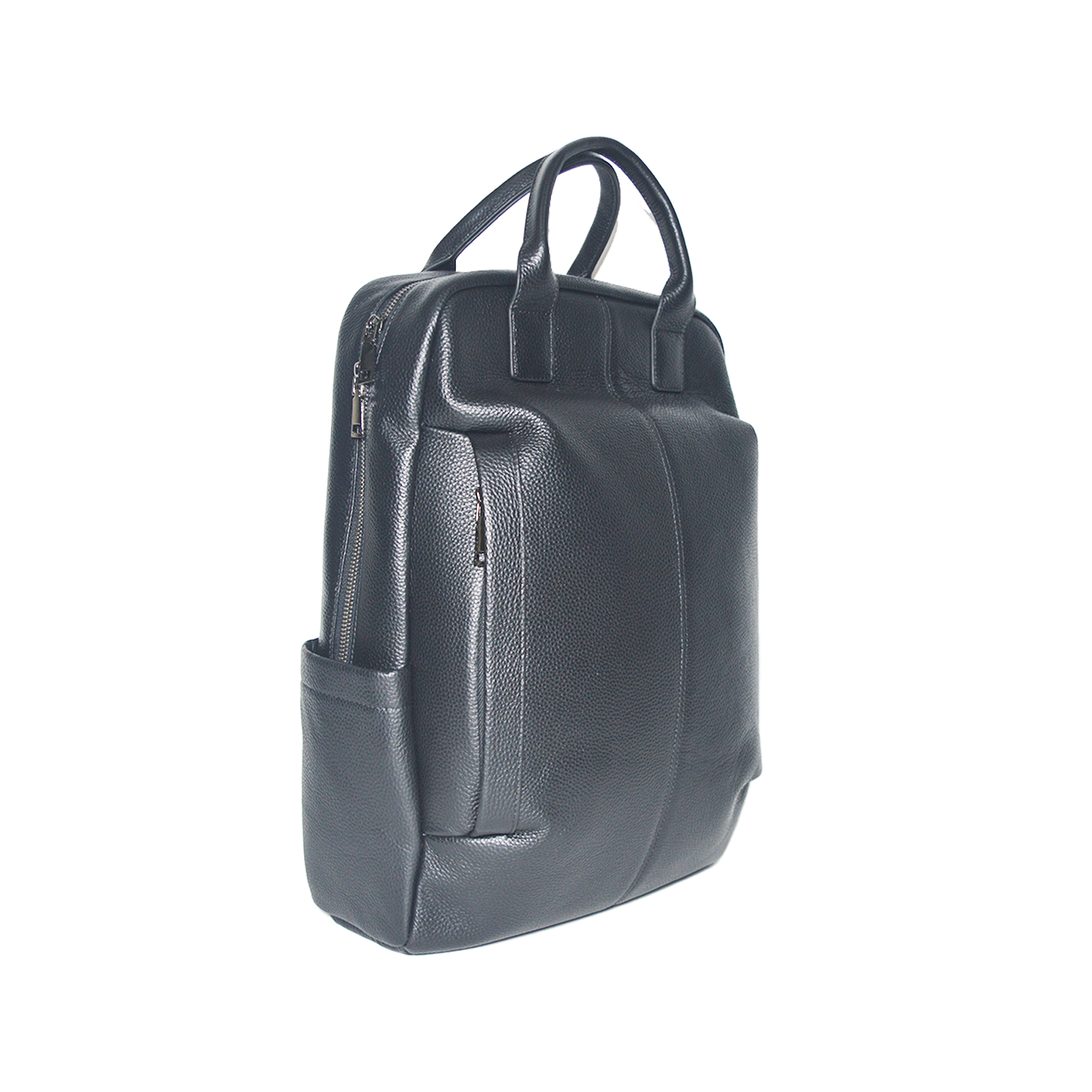 Handmade Leather Backpack with Unique Design