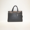 Leather Briefcase for Women Laptop Slim Business Ladies Work Shoulder Bag Versatile Handbag