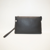 Mens Leather Clutch Purse Bag Versatile Business Wallet Magnetic Snap Clutch Phone Holder Handbag