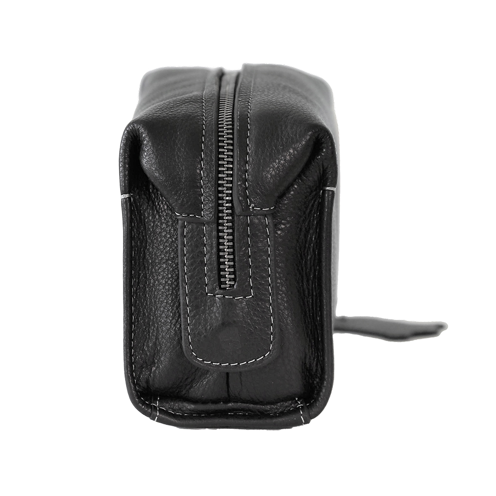Time Resistance Leather Clutch for Men Women Organizer Wrist Bag Wallet