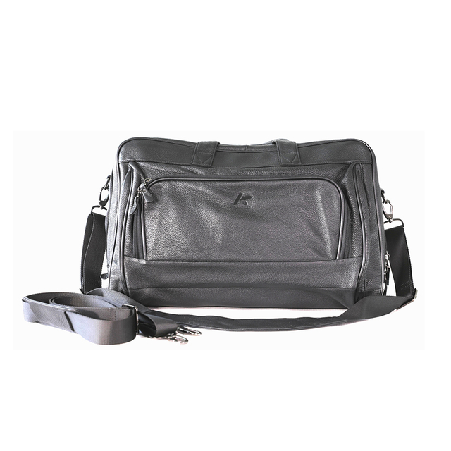 Leather Travel Bag with Adjustable Shoulder Strap