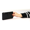 Soft Leather Lightweight Wallet with Buckle Pocket