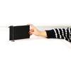 Soft Lightweight Genuine Leather Wallet Handbag with Chain Handle