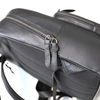Soft Leather Multi Compartment Backpack with Zip