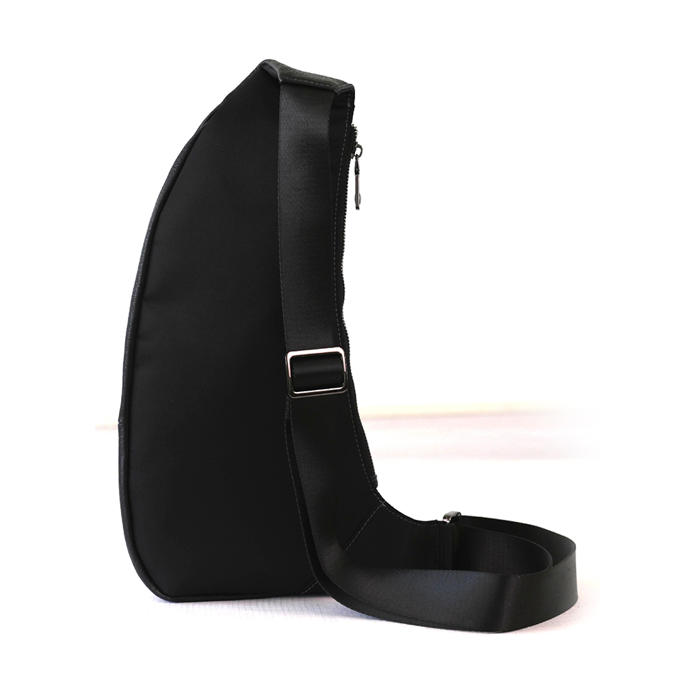 Vintage Leather Sling Bag for Men Crossbody Shoulder Chest Day Pack