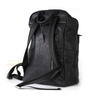 Rivet Finish Black Sheepskin Backpack