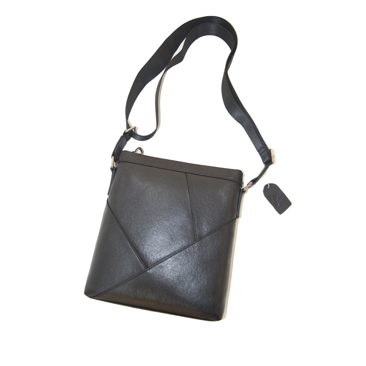 Men's Leather Shoulder Crossbody Bag