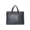 Men Minimalist Design Genuine Leather Business Laptop Bag Waterproof Briefcase Crossbody Bag
