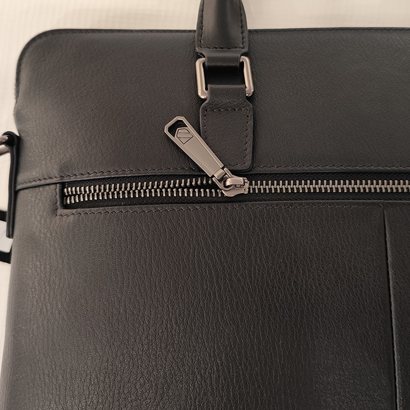 Business Bag Minimalist Genuine Leather Briefcase Versatile Shoulder Laptop Business Bag for Men