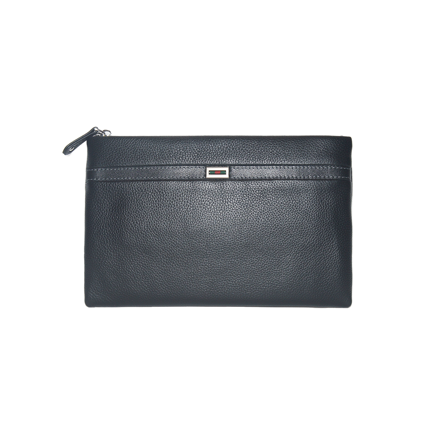 Luxury Durable Men's Genuine Leather Clutch Bag Business Wrist Wallet Zipper Purse Clutch Bag