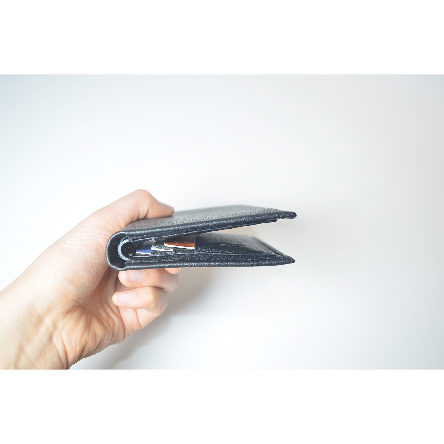 Slim Minimalist Wallet for Men Women Bifold Small Wallet Purse