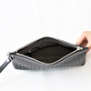 Soft Genuine Leather Weave Handbag Purse Wrist Bag Work Shopping Travel Daily