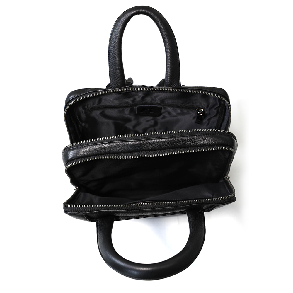 Black Business Laptop Backpack with Long Handle